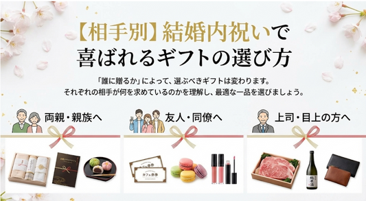 結婚内祝い、何返す？おしゃれ＆マナーも安心、絶対に喜ばれるお返しギフト決定版
