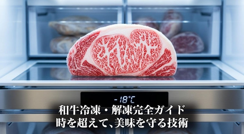 和牛冷凍・解凍完全ガイド - 時を超えて、美味を守る技術