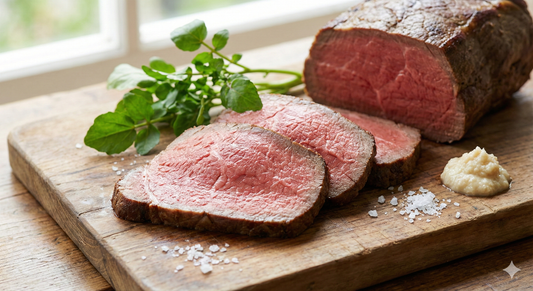 【牛肉部位図鑑⑧】内モモ：最も脂肪が少ないヘルシー肉！ローストビーフを作るならコレ