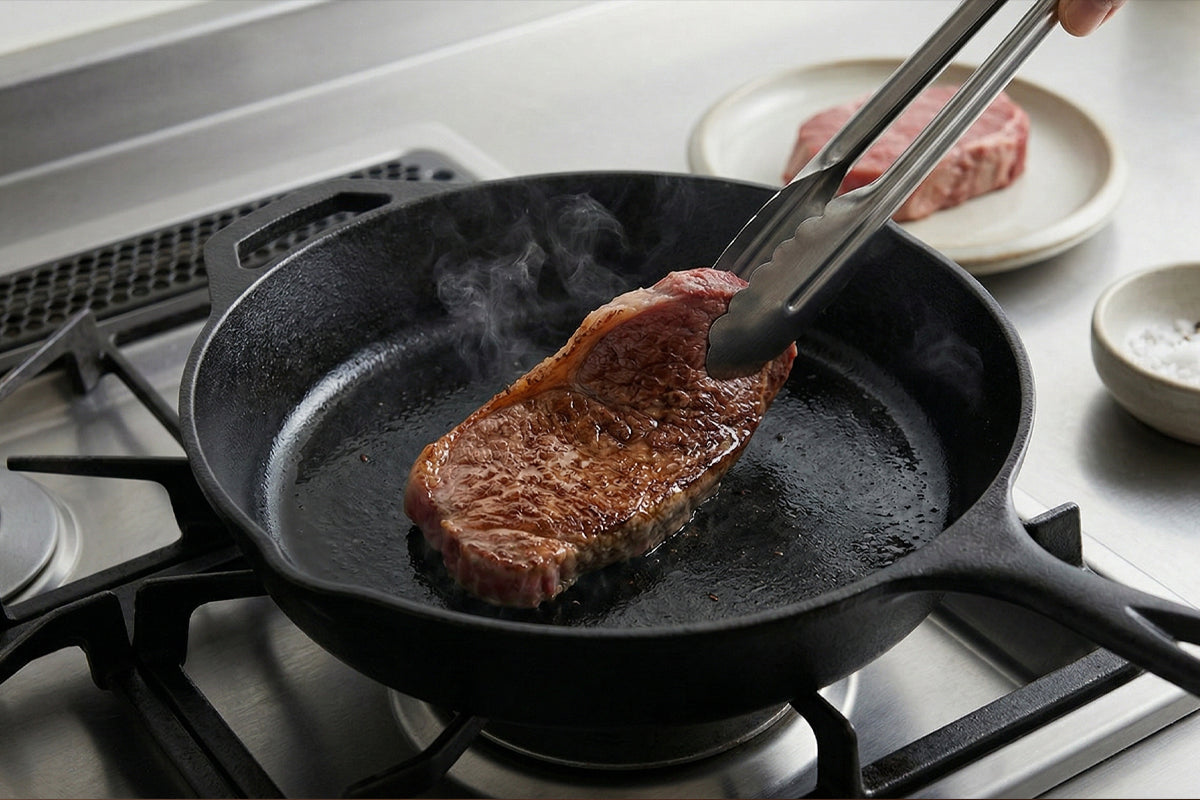 3. 常温に戻して、焼くだけの手軽さ