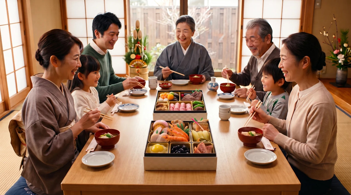 家族が集う新年の食卓に、特別なひとときを